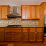 Brown Modern Kitchen Cabinet Design