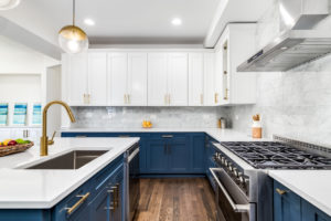 luxury white kitchen