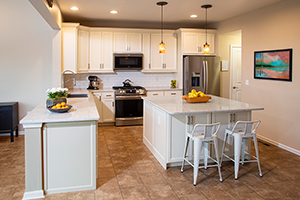 transitional kitchen