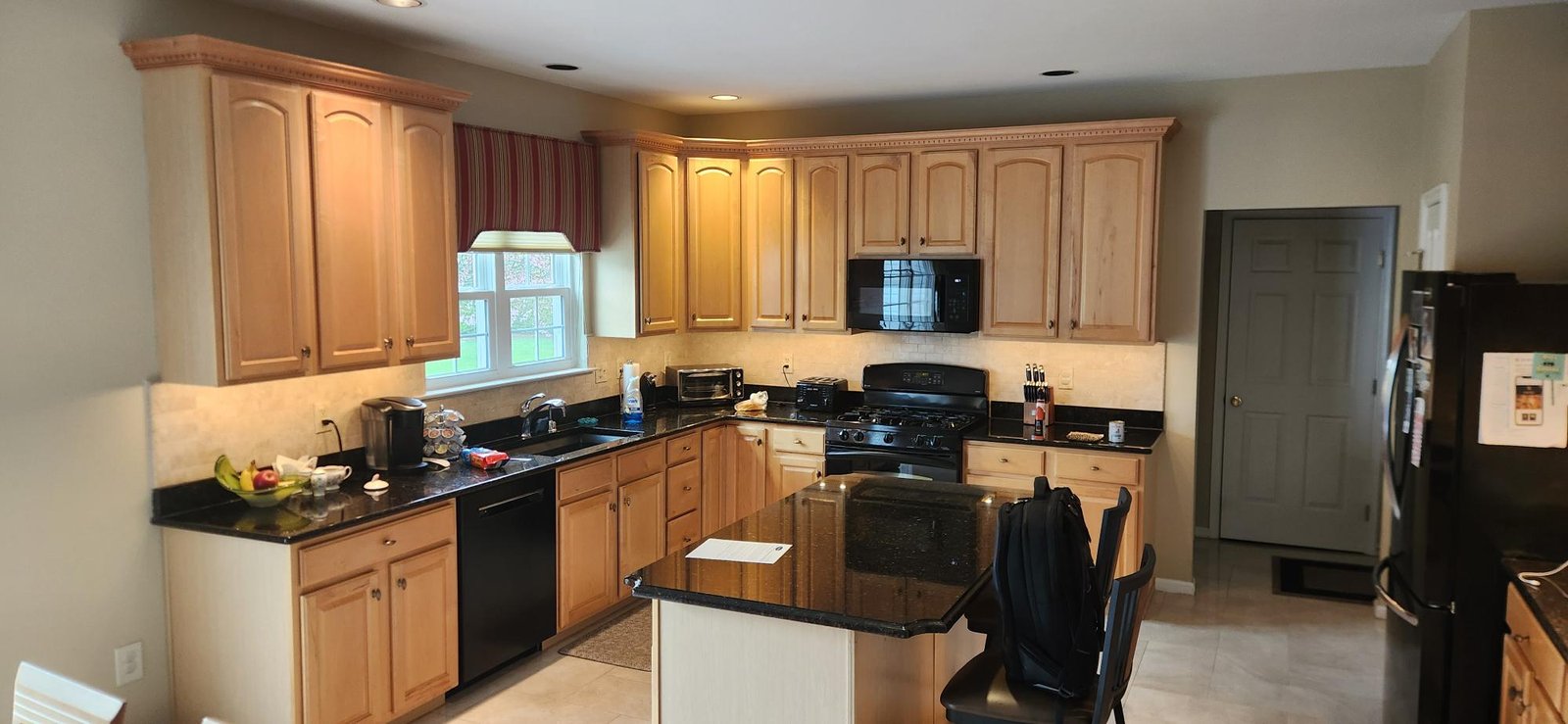 Before cabinet refacing in Ambler, PA
