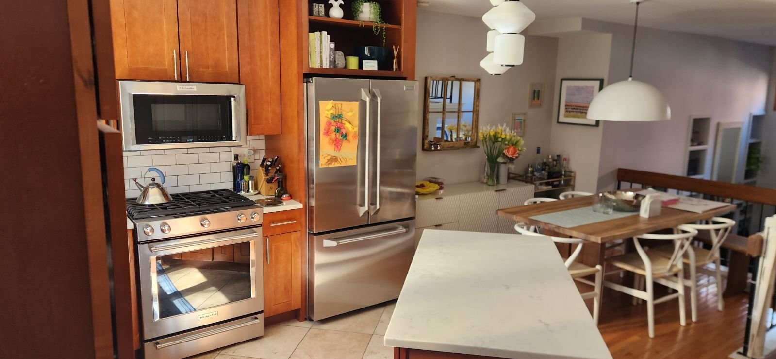 Before cabinet refacing in Philadelphia, PA