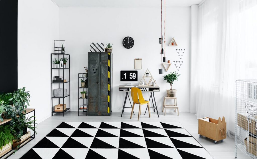 modern industrial interior