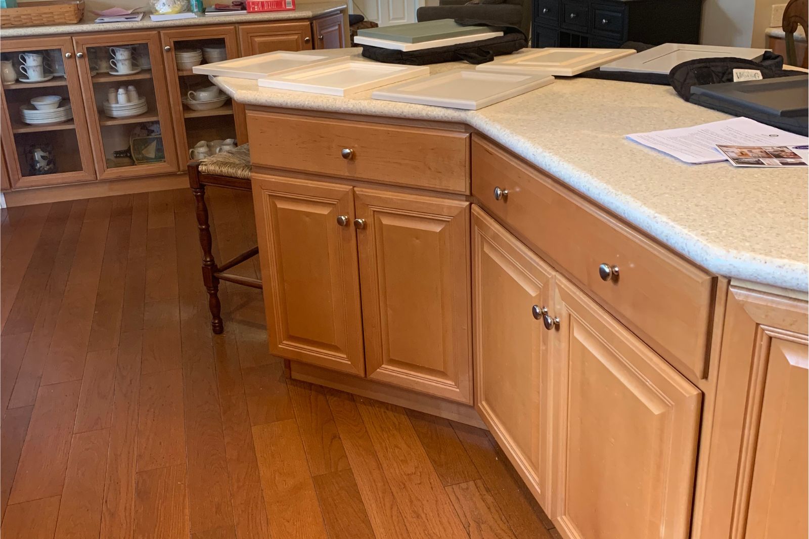 before cabinet refacing west chester pa