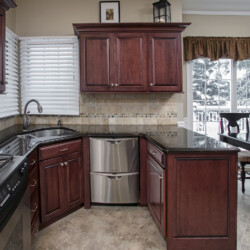 Traditional Refaced Kitchen