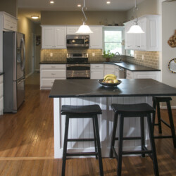 Classic White Refaced Kitchen Doylestown, PA kitchen remodel