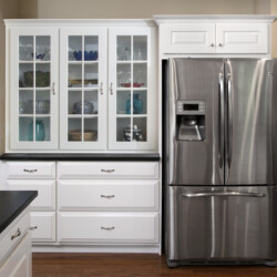 Classic White Refaced Kitchen Doylestown, PA white cabinets